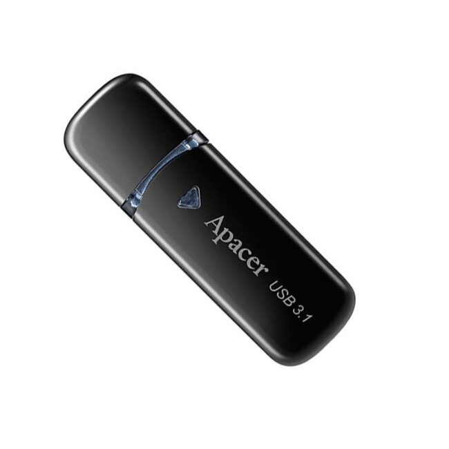 USB Флеш 64GB  3.1 Apacer, AH355, AP64GAH355B-1, Чёрный