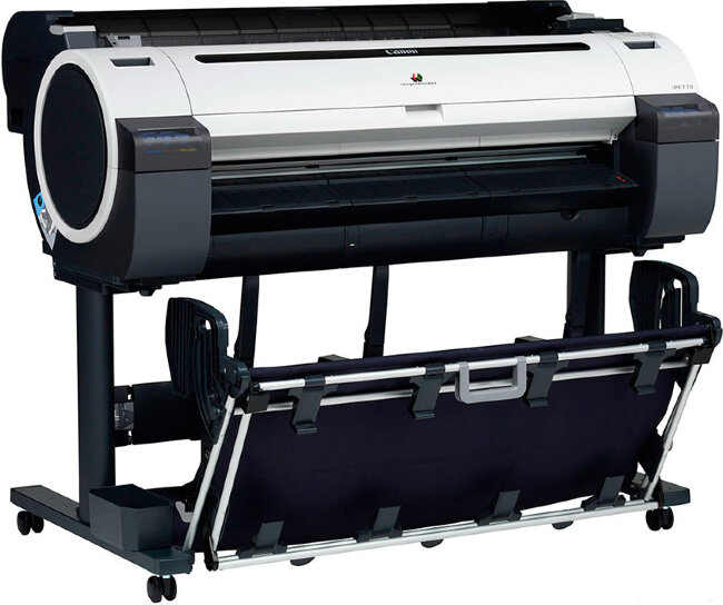 Плоттер Canon imagePROGRAF iPF770 incl. Stand (36"/914mm/A0) 5 ink color
