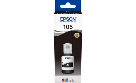 Чернила Epson C13T00Q140 105  EcoTank для L7160 черный	пигмент