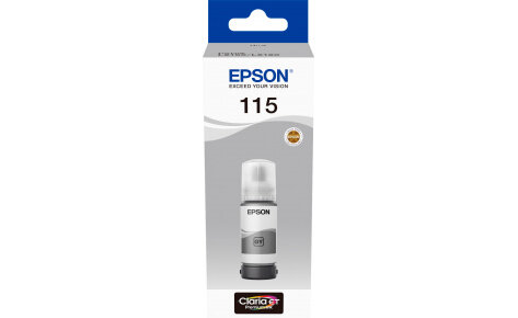Чернила Epson C13T07D54A 115 EcoTank для L8180 серый 