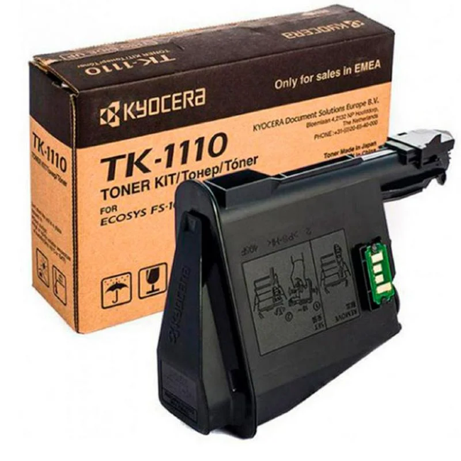 TK-1110 Тонер-картридж  Kyocera FS-1040/1020MFP/M1520, black, (2,5k) Оригинал