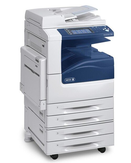 МФУ Xerox WorkCentre С7835/DADF/3 доп. лотка/+CMYK (цвет, SRA3 300г/м2, 35 стр/мин) + UPGRADE