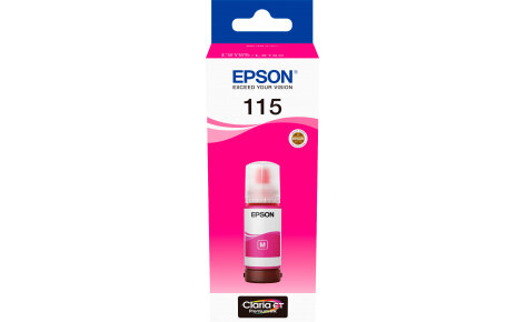 Чернила Epson C13T07D34A 115 EcoTank для L8180 пурпурный 