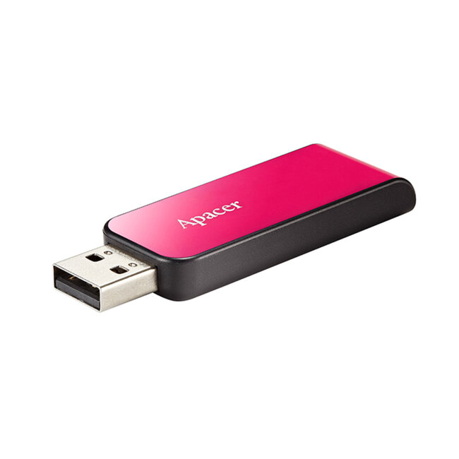 USB Флеш 64GB  2.0 Apacer, AH334, AP64GAH334P-1,Розовый