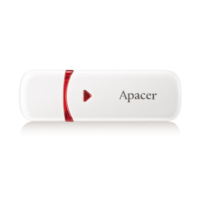 USB Флеш 64GB 2.0 Apacer, AH333, AP64GAH333W-1, Белый