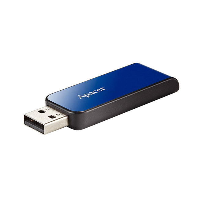 USB Флеш 32GB  2.0 Apacer, AH334, AP32GAH334U-1, Синий